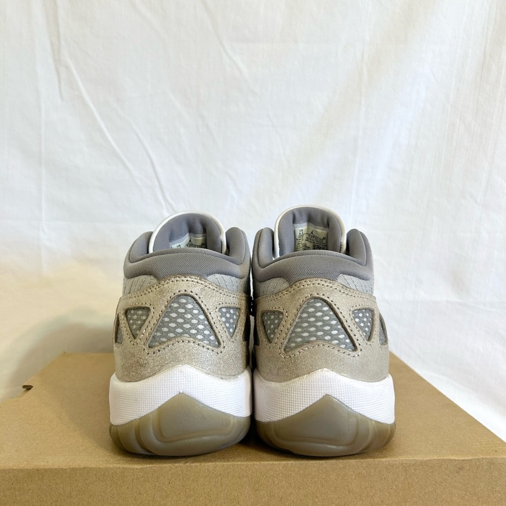 AUTHENTIC Jordan 11 Retro Low IE Light Orewood Brown size 9.5 919712-102 2022 - Picture 5 of 9